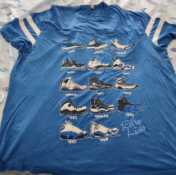 retro kicks Shirts Retro Kicks Shirt With Pictures Of Jordans 14